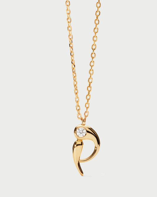 Collana PDPAOLA con pendente iniziale P CO01-B89-U