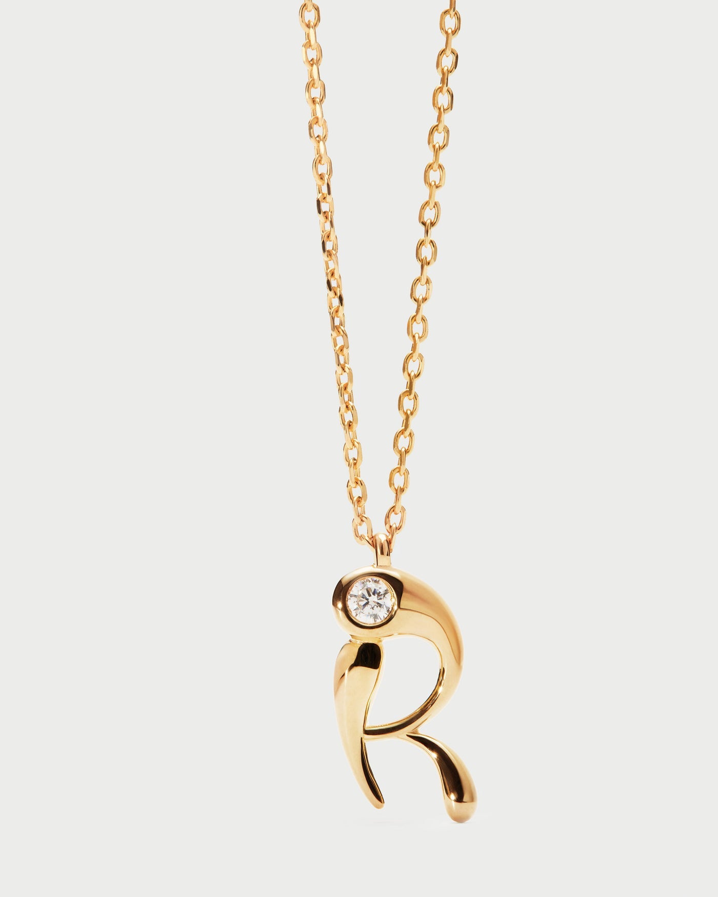 Collana PD PAOLA Collana con pendente iniziale R CO01-B91-U