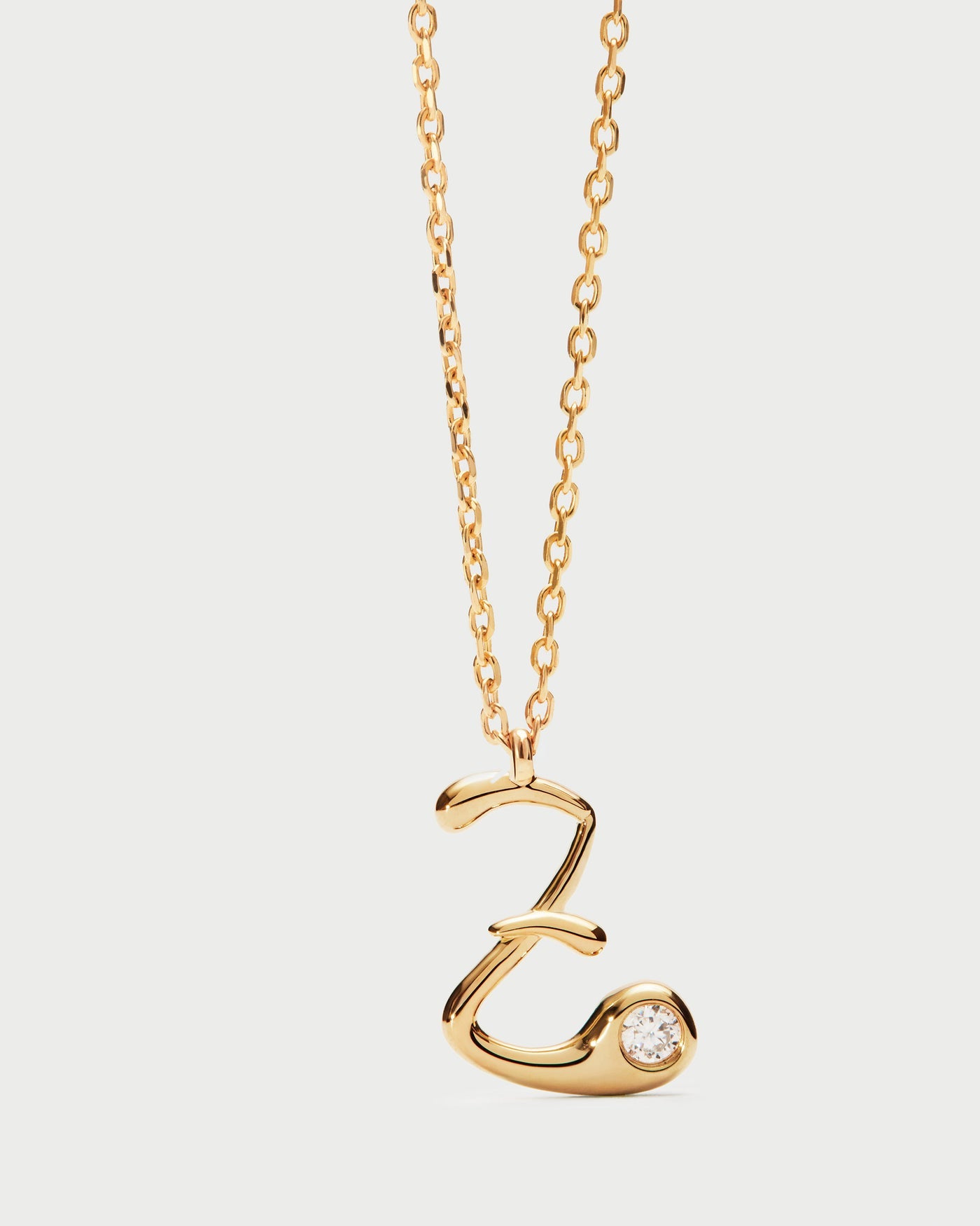 Collana PD PAOLA Collana con pendente iniziale Z CO01-B99-U