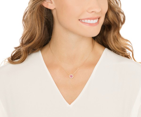 Collana Swarovski Sparkling Dance Round 5279421