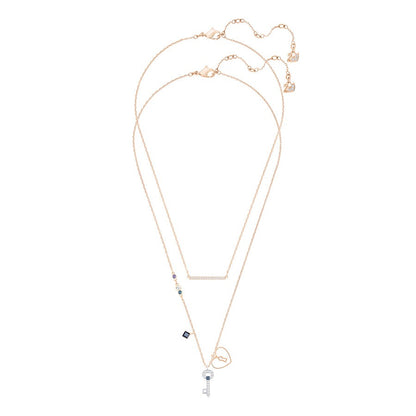 Swarovski Glowing Key Necklace Set 5273295