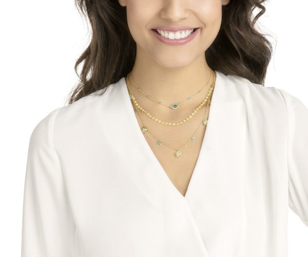 Swarovski Last Summer Fixed Strand Necklace 5368029