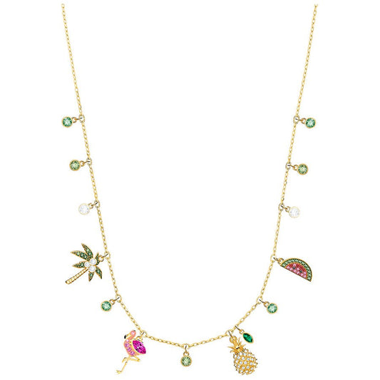 Swarovski Lime Charms Necklace 5375302