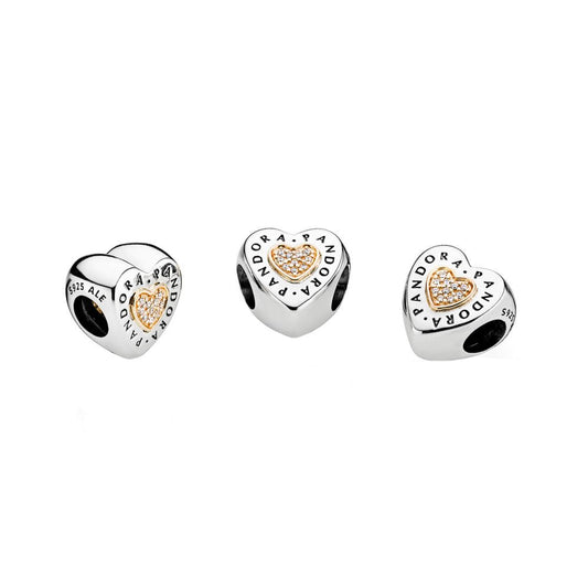 Pandora Forever Heart Charm 796233CZ