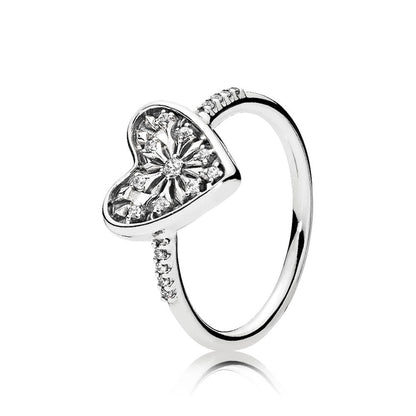Anello Pandora Cuore D'Inverno 196371CZ