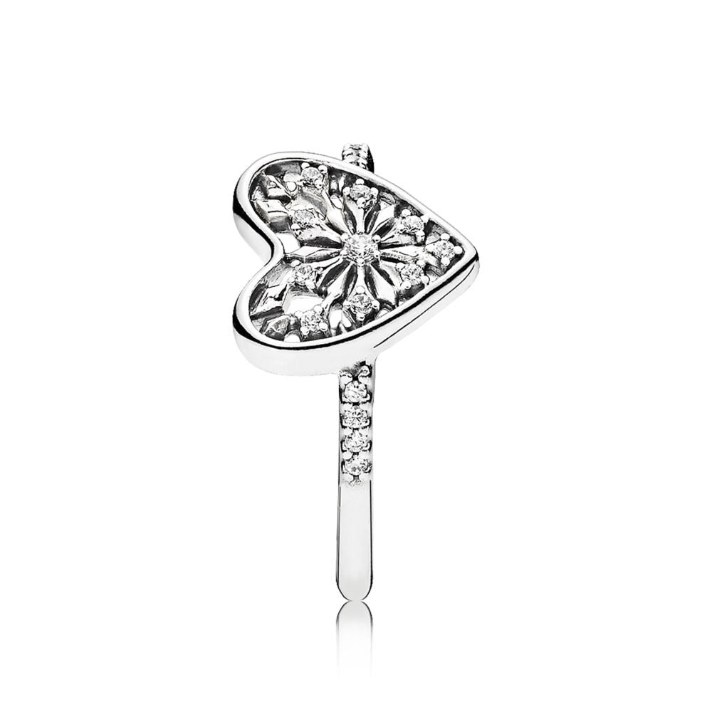 Anello Pandora Cuore D'Inverno 196371CZ