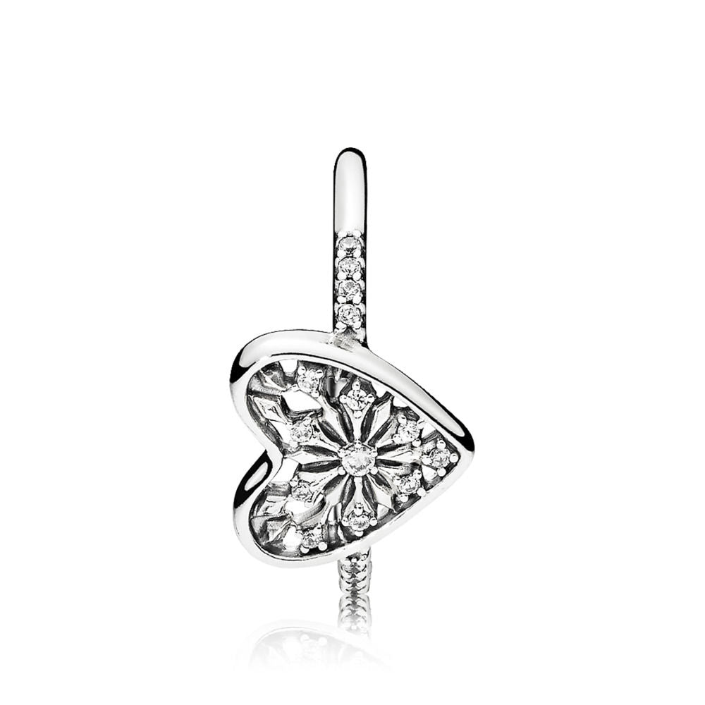 Anello Pandora Cuore D'Inverno 196371CZ