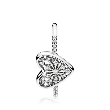 Anello Pandora Cuore D'Inverno 196371CZ