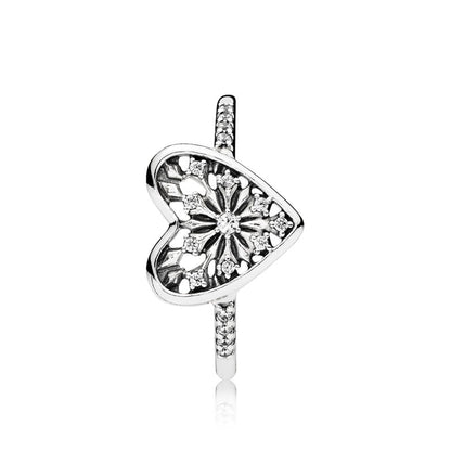 Anello Pandora Cuore D'Inverno 196371CZ