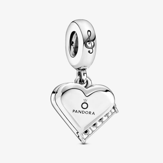 Charm Pendente Pandora Pianoforte a Cuore 799101C01