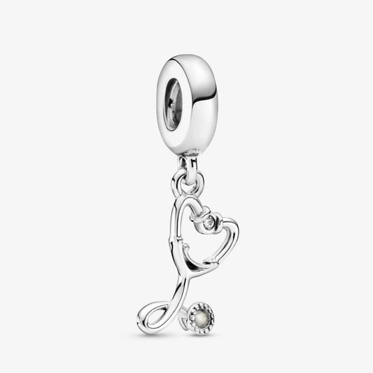 Charm Pendente Pandora con Cuore Stetoscopio 799072C01