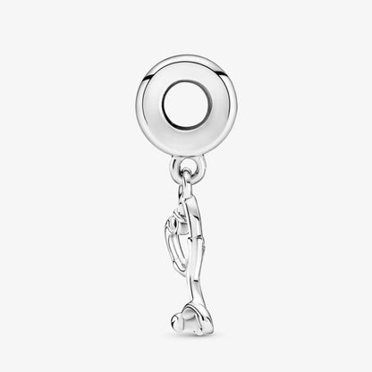 Pandora Stethoscope Heart Pendant Charm 799072C01