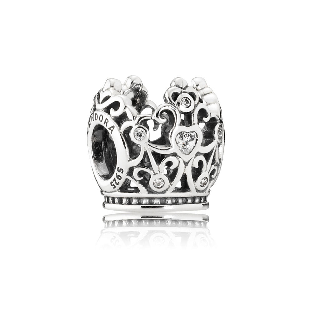 Pandora Disney, Princess Crown Charm 791580CZ