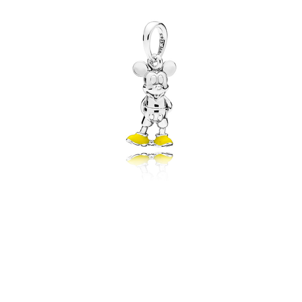 Pandora Disney Charm, Classic Mickey Mouse Pendant 397394EN06
