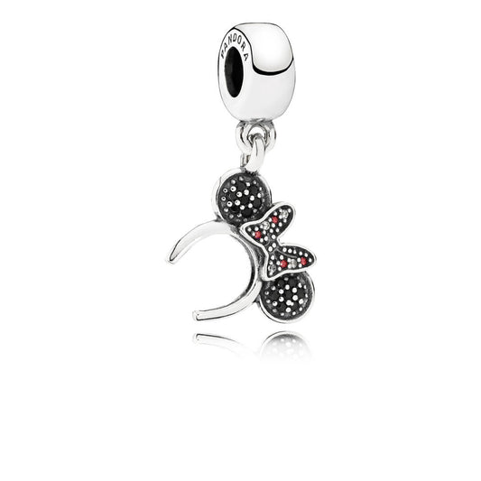 Pandora Disney, Minnie Mouse Headband Pendant Charm 791562NCK