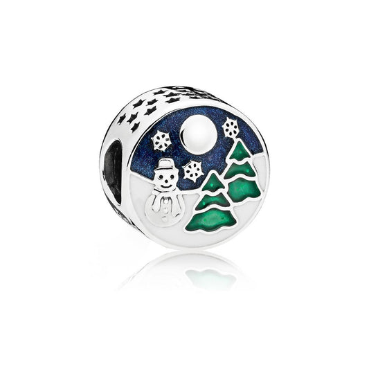 Pandora Snowy Landscape Charm 796384ENMX