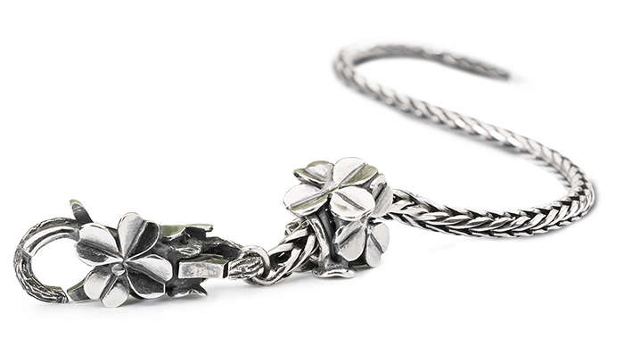 Bracciale Trollbeads Quadrifoglio della Fortuna
