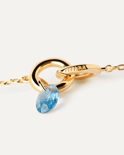 Collana PD PAOLA Lily Blue Women's Necklace COB1-824-U