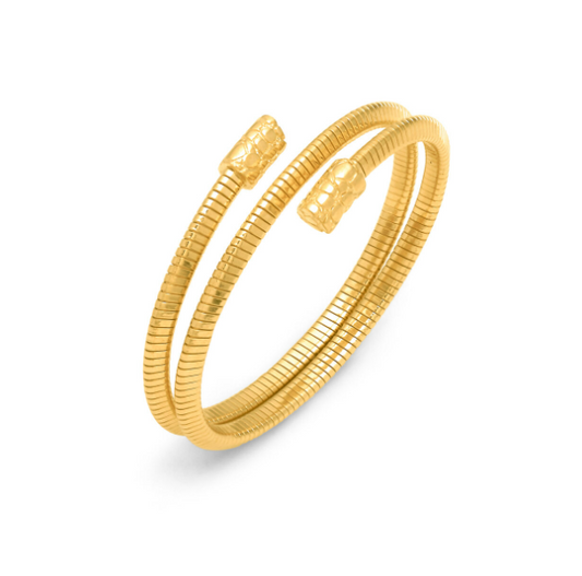 Bracciale Tubogas Croco Doppio Piccolo Giovanni Raspini 12546