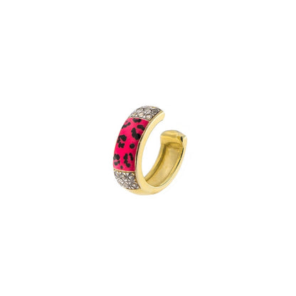 Earcuff Rue Des Mille Smalto Jungle Tribe con Zirconi Smalto Maculato EARJ-01A