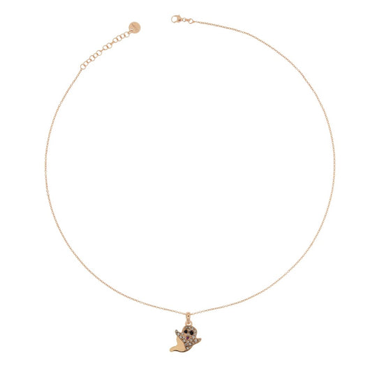 Girocollo Rue Des Mille Con Soggetto Zirconi Fantasma GRZ-007-FANT-AU