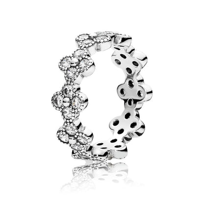 Pandora Oriental Flower Ring 191000CZ