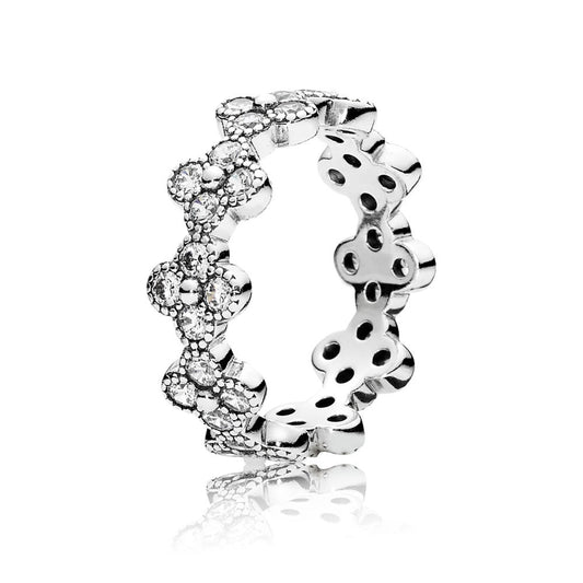 Pandora Oriental Flower Ring 191000CZ