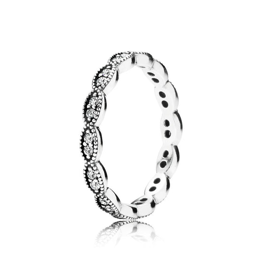 Anello Pandora Foglie Scintillanti 190923CZ