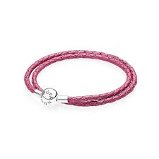 Bracciale Pandora Fucsia Due Giri 590734CHP-D