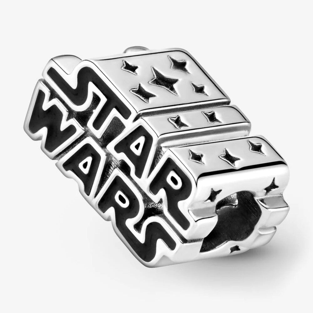 Charm Pandora Star Wars in Argento con Logo in 3D 799246C01