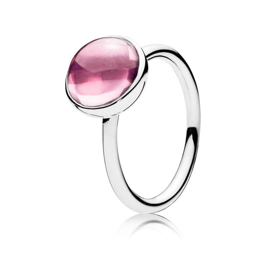 Pandora Pink Poetic Drop Ring 190982PCZ