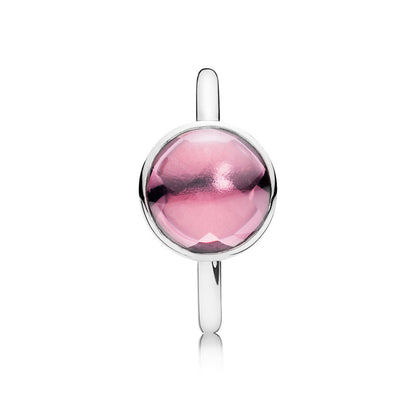 Pandora Pink Poetic Drop Ring 190982PCZ