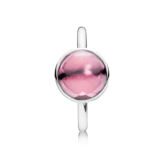 Pandora Pink Poetic Drop Ring 190982PCZ