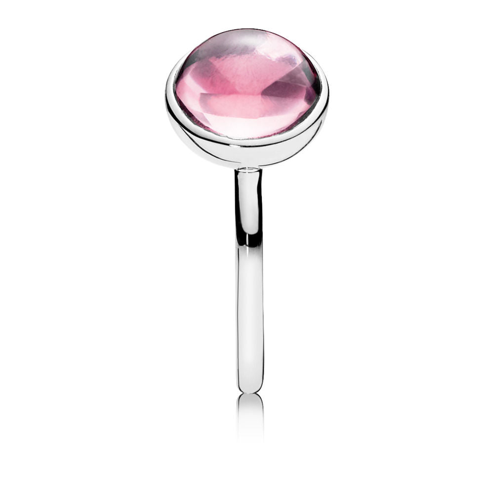 Pandora Pink Poetic Drop Ring 190982PCZ