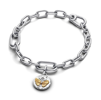 Charm Pandora Medallion Farfalla "Somniare Aude" - 764803C01