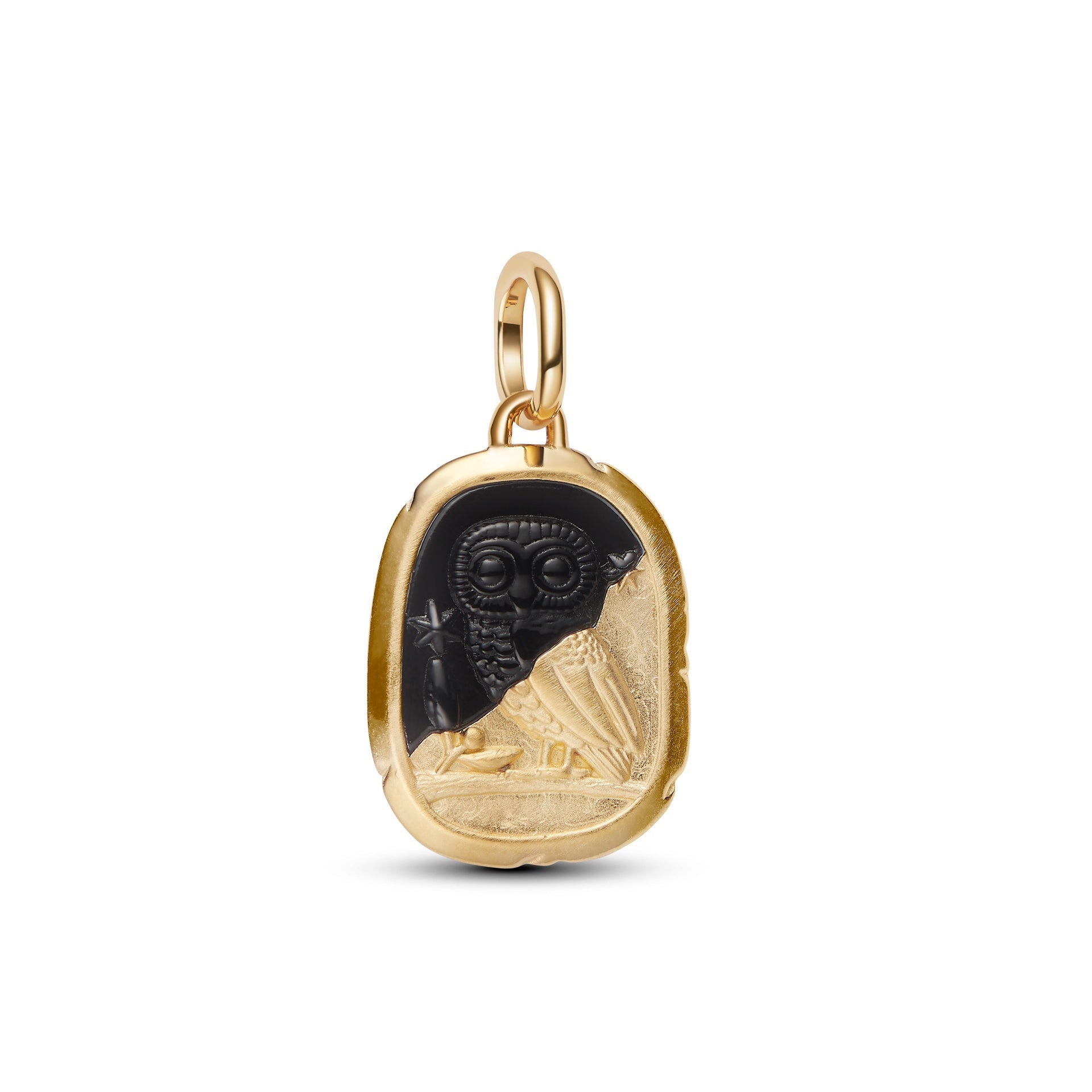 Charm Pandora Medallion Gufo "Lux Et Sapientia" - 764805C01