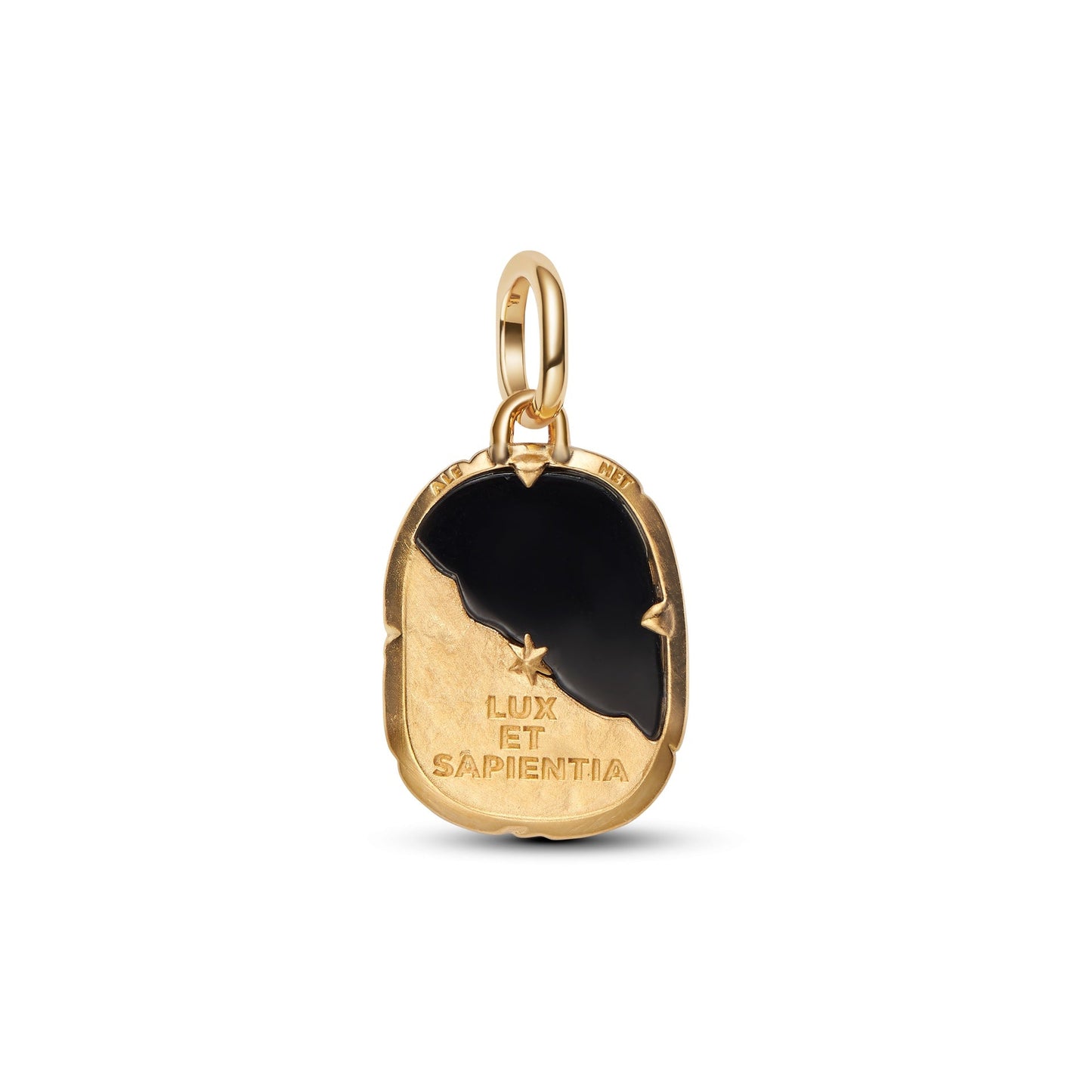 Charm Pandora Medallion Gufo "Lux Et Sapientia" - 764805C01
