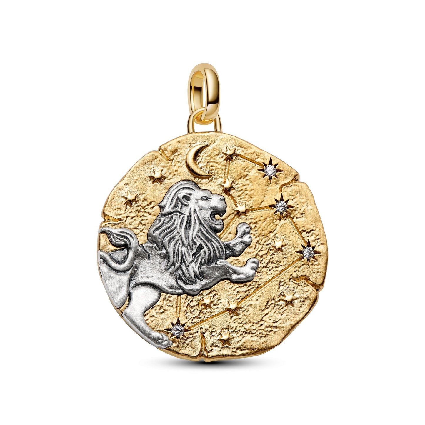 Charm Pandora Medallion XL Leone "Luceat Lux Tua" - 764996C01