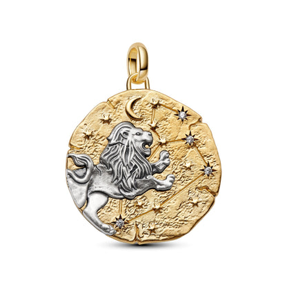 Charm Pandora Medallion XL Leone "Luceat Lux Tua" - 764996C01