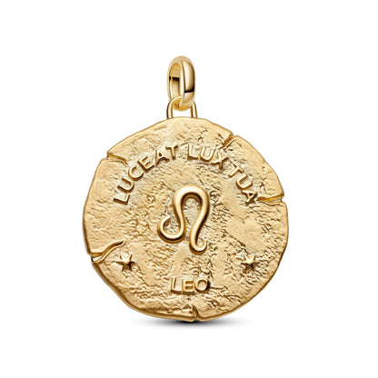 Charm Pandora Medallion XL Leone "Luceat Lux Tua" - 764996C01