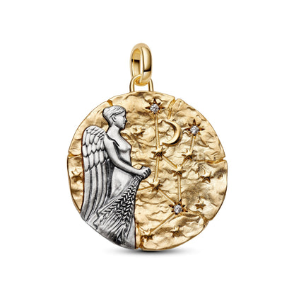 Charm Pandora Medallion XL Vergine "Animus Invictus" - 765000C01