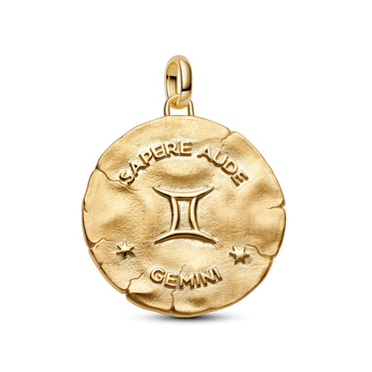 Charm Pandora Medallion XL Gemelli "Sapere Aude" - 765002C01