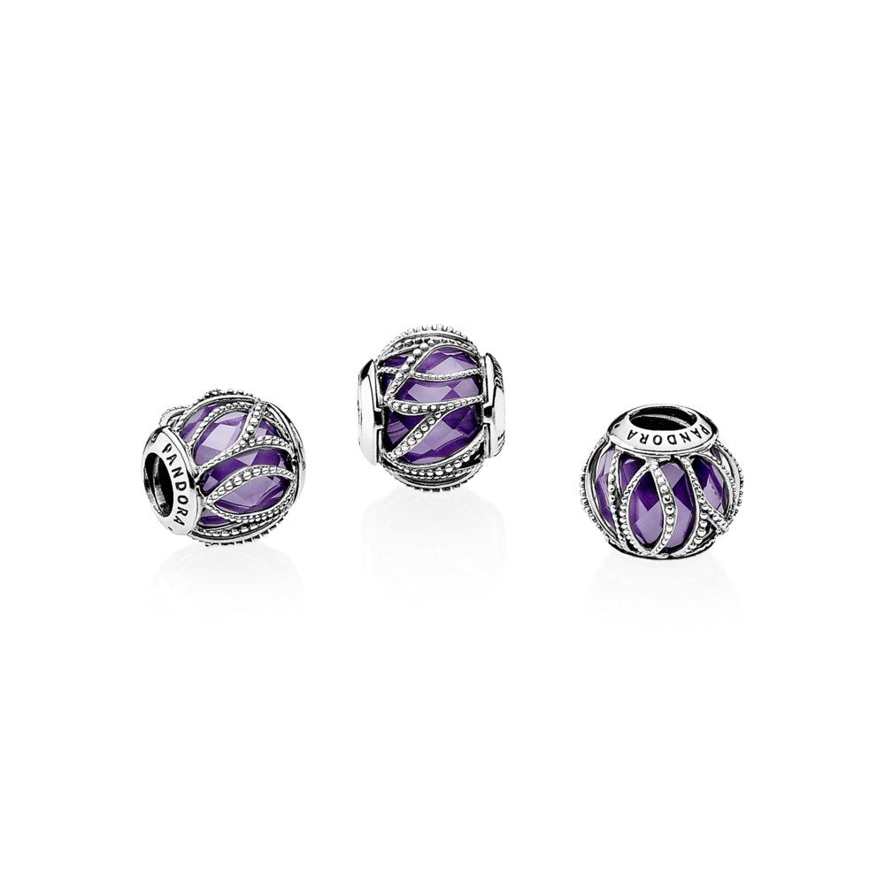 Pandora Luminous Purple Weave Charm 791968ACZ