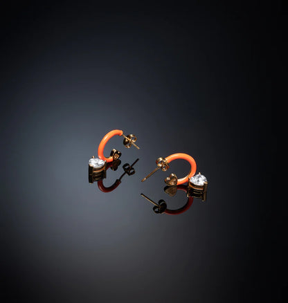 J19avi13 Earring Hoop Orange.1 900x