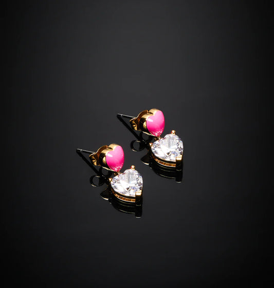 J19awd03 Cuoricinoneon Earrings Fuchsia.1 900x