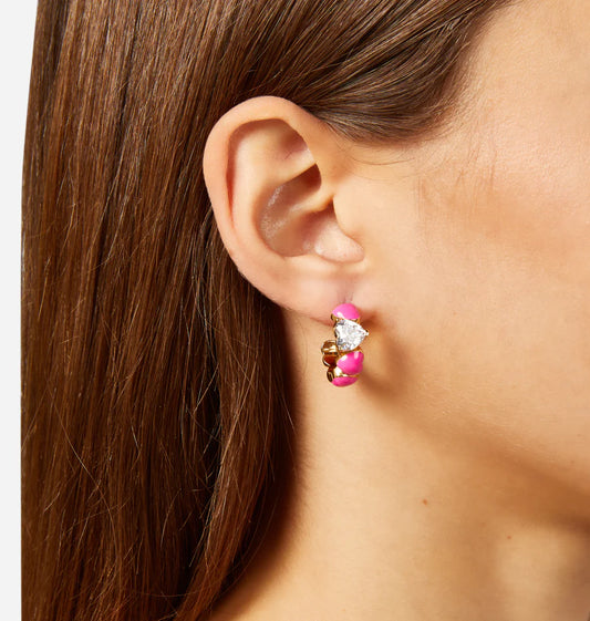 J19awd05 Cuoricinoneon Earrings Fuchsia.2 900x