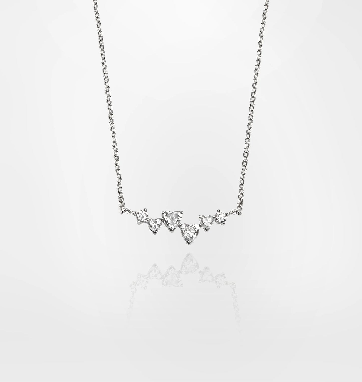 J19axd17 Silver Collana White.1
