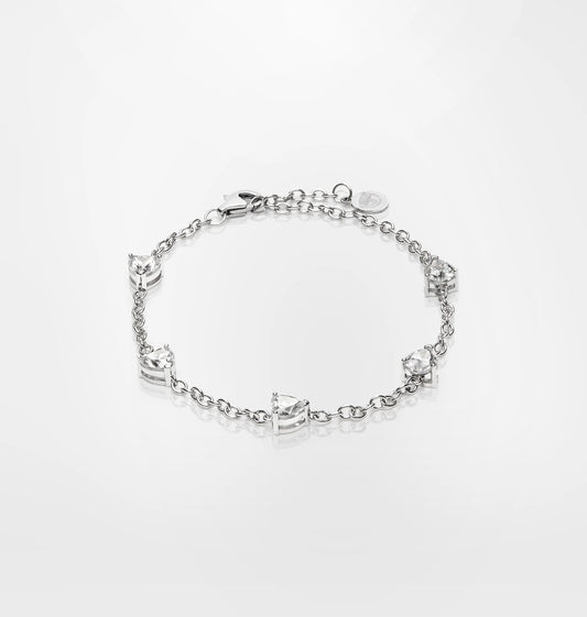 J19axd18 Silver Bracciale White.1