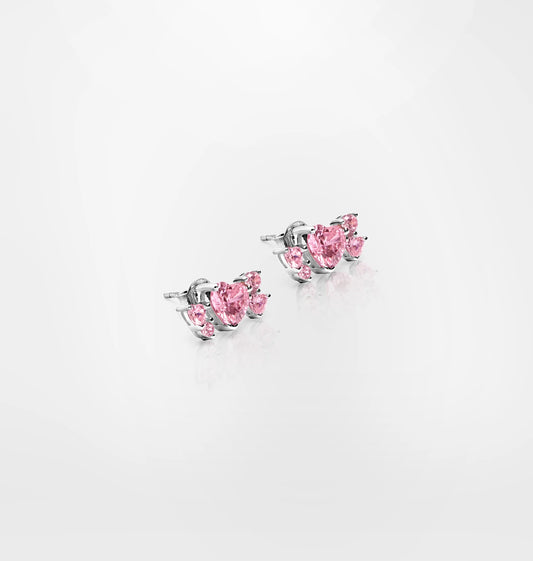 J19axd25 Silver Orecchini Pink.1