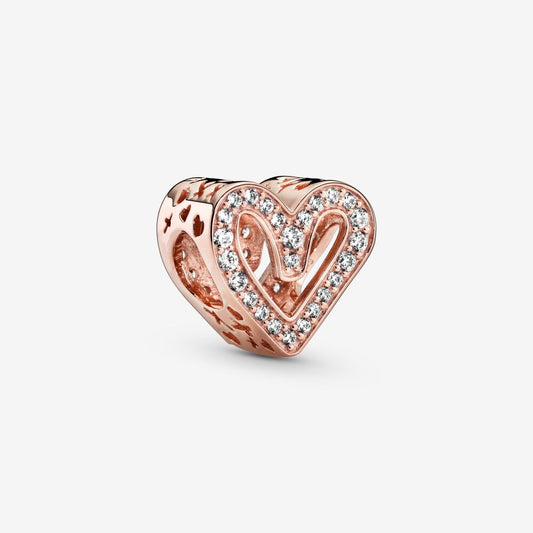 Pandora Sparkling Heart Charm 788692C01